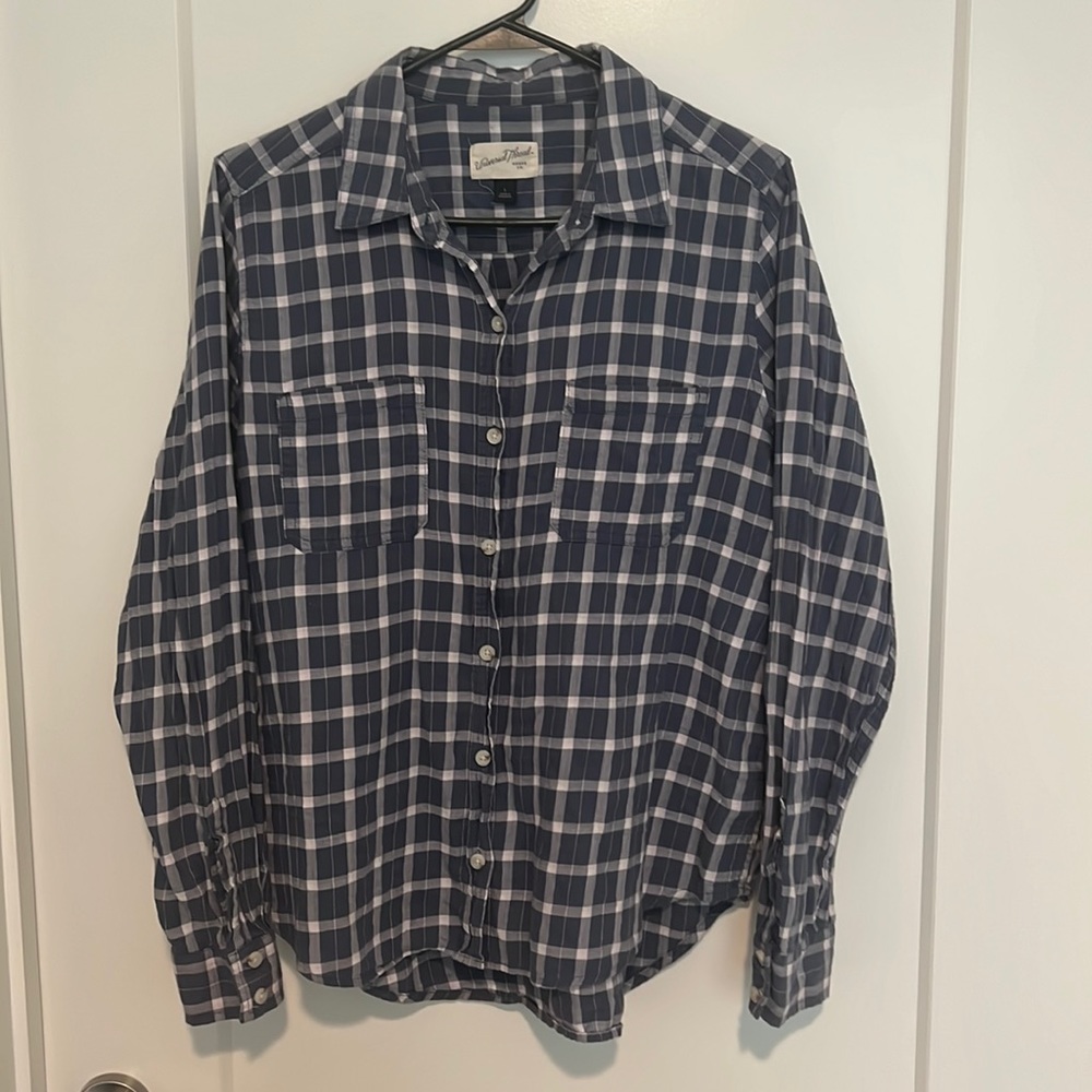 Plaid button up